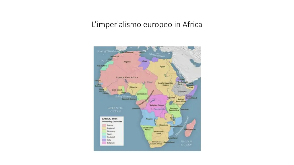 l imperialismo europeo in africa