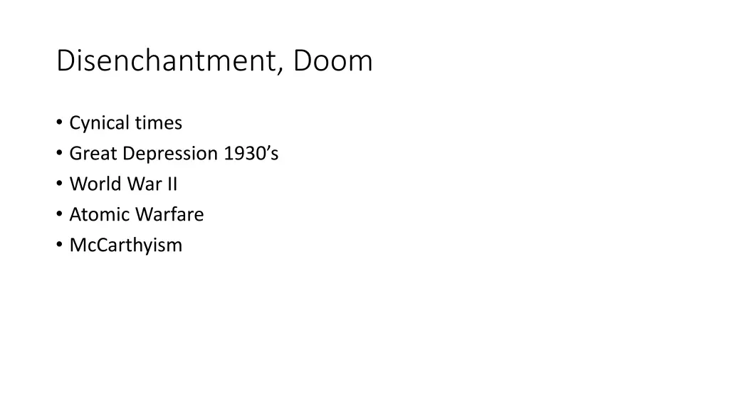 disenchantment doom