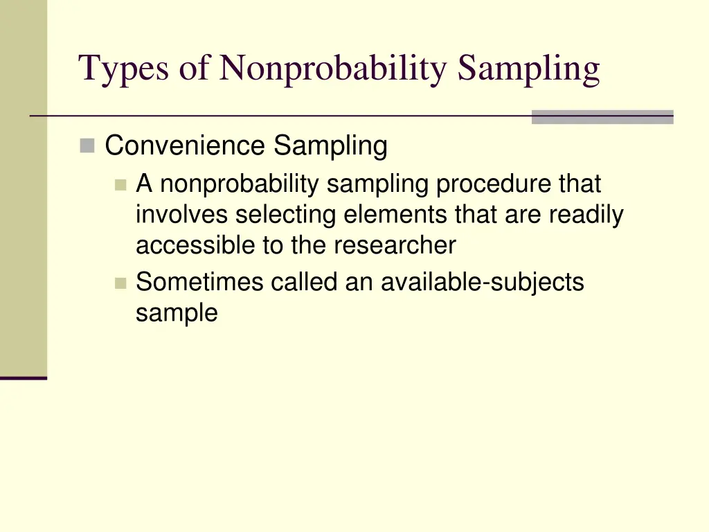 types of nonprobability sampling 3