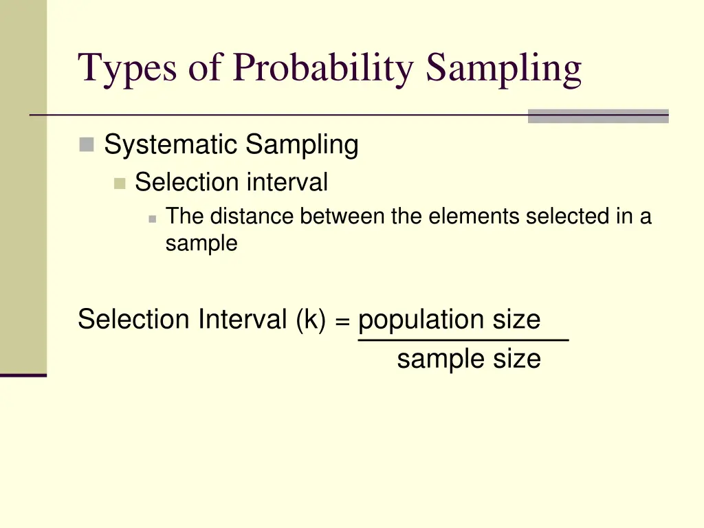 types of probability sampling 3