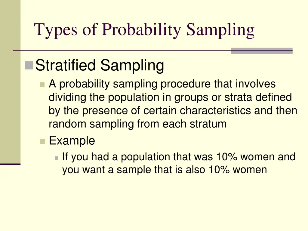 types of probability sampling 4