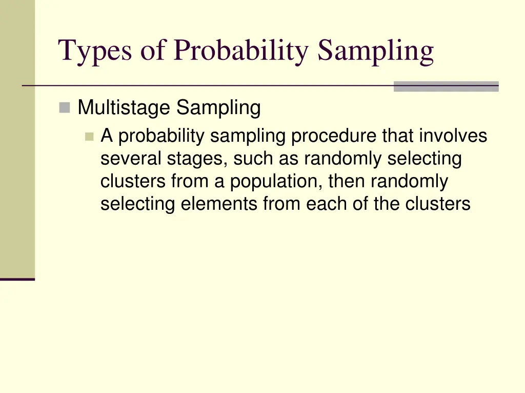 types of probability sampling 8