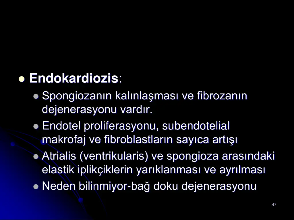 endokardiozis spongiozan