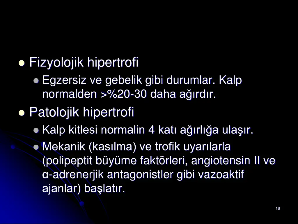 fizyolojik hipertrofi egzersiz ve gebelik gibi