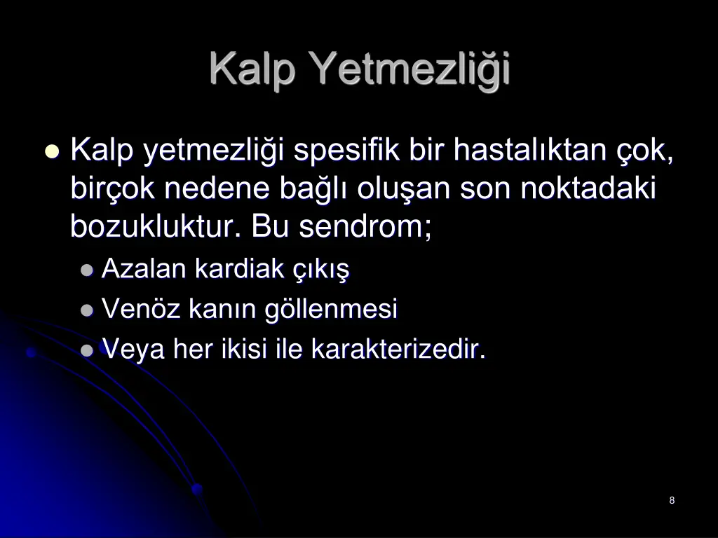 kalp yetmezli i