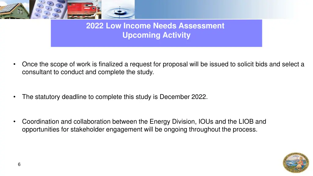 2022 low income needs assessment upcoming activity