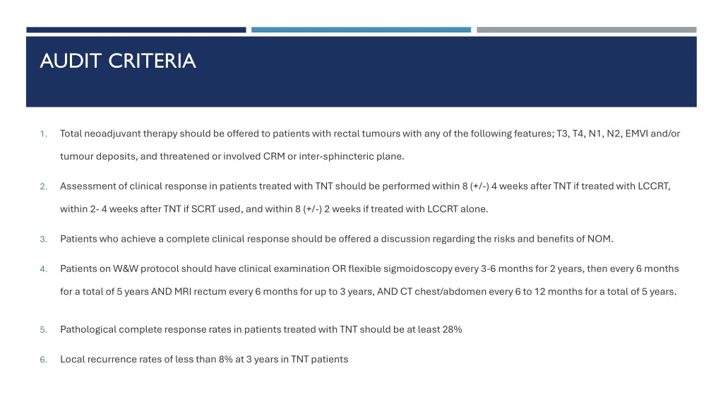 audit criteria