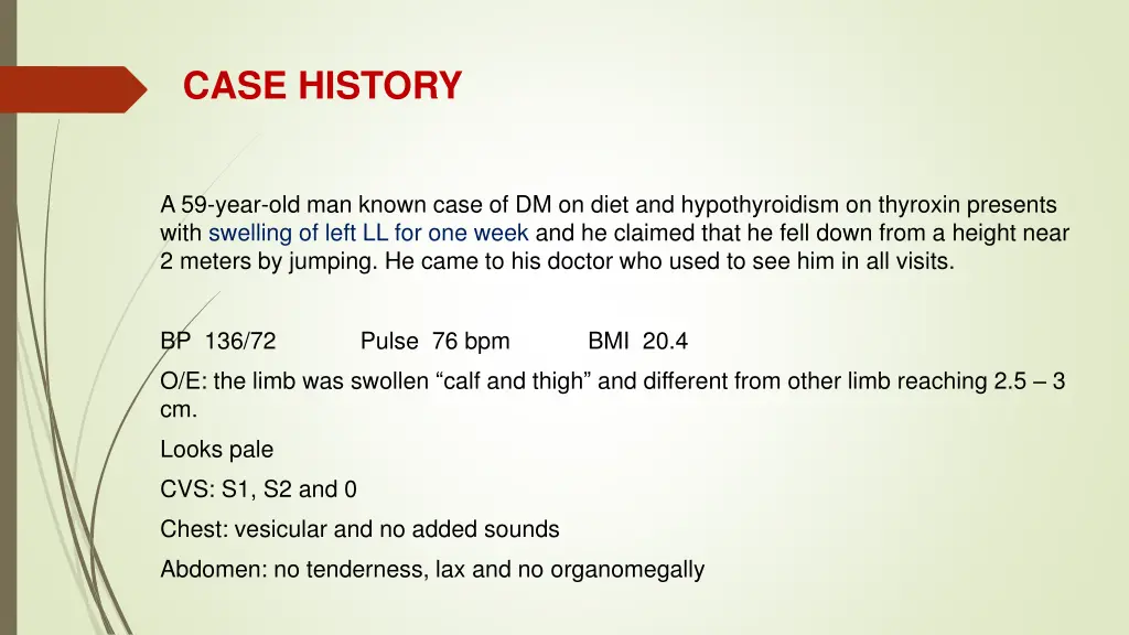 case history 1