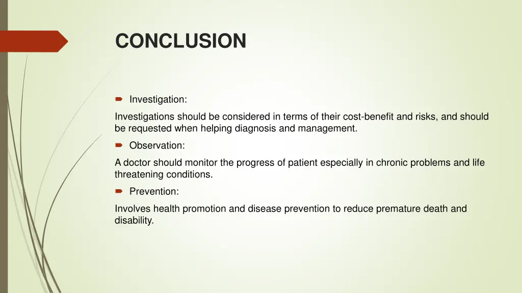 conclusion 1