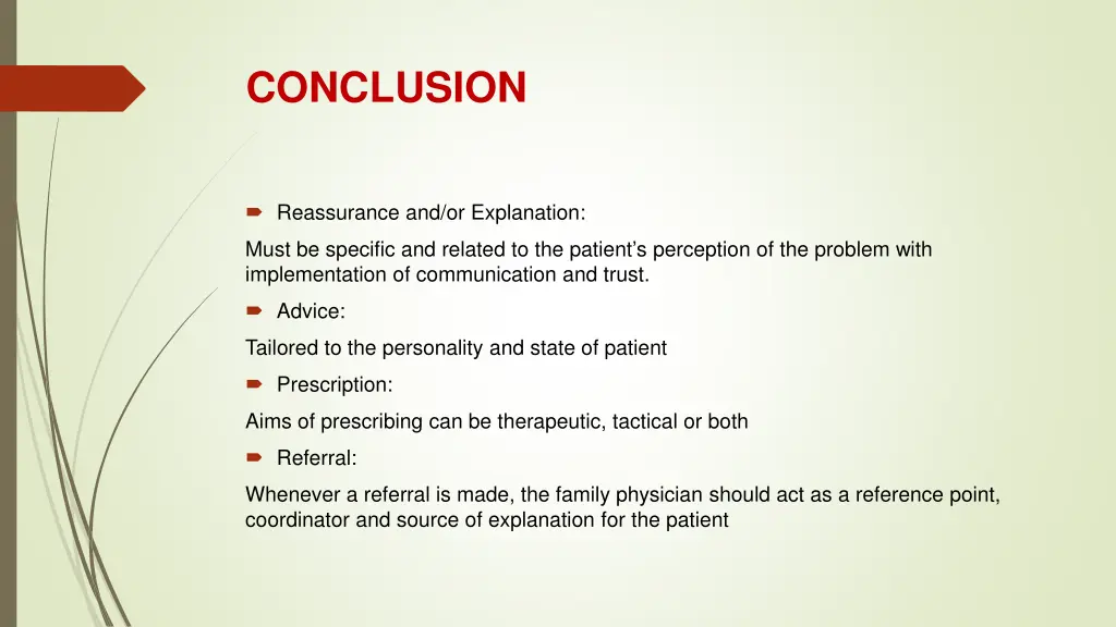 conclusion