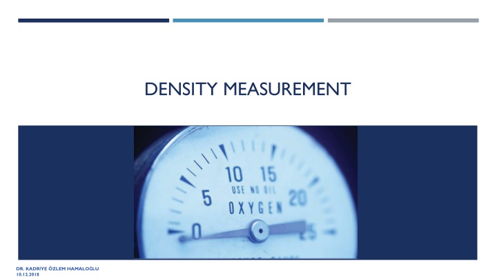 density measurement
