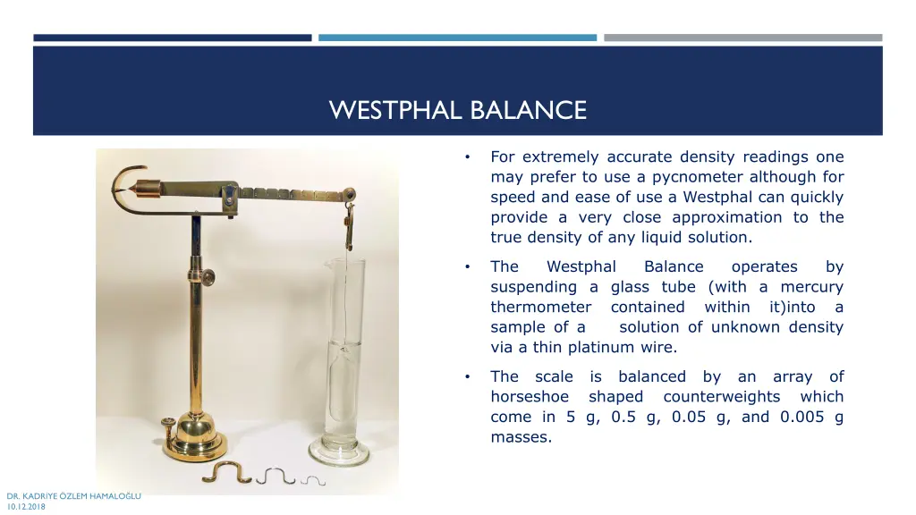 westphal balance 1