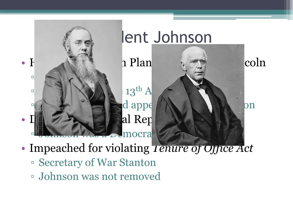 president johnson