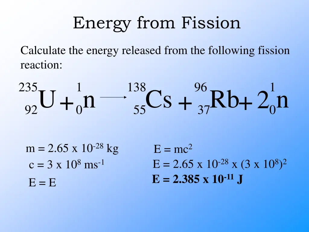 energy from fission 5