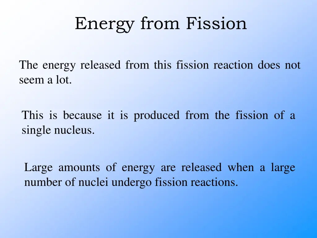 energy from fission 6
