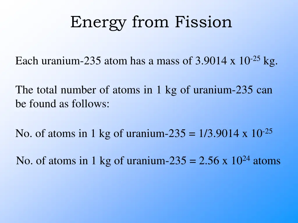 energy from fission 7