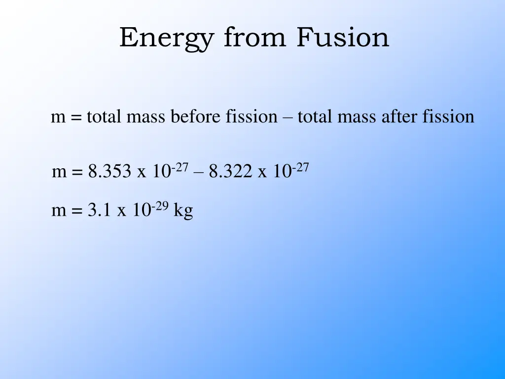 energy from fusion 2