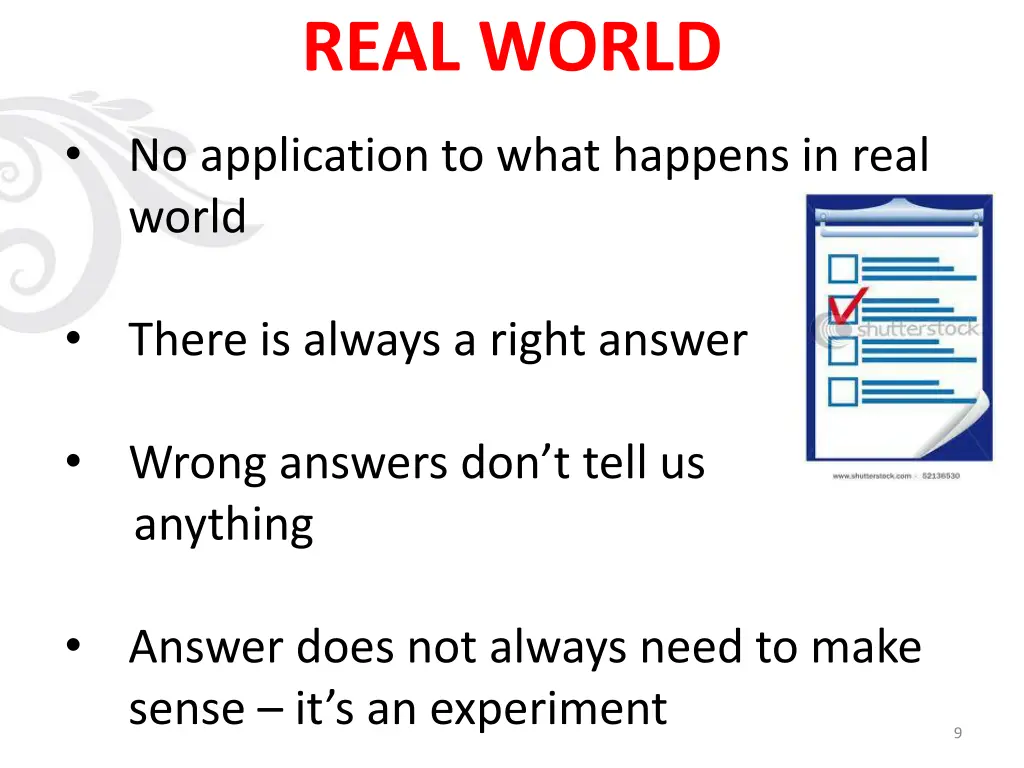 real world