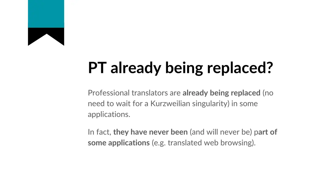 pt already being replaced