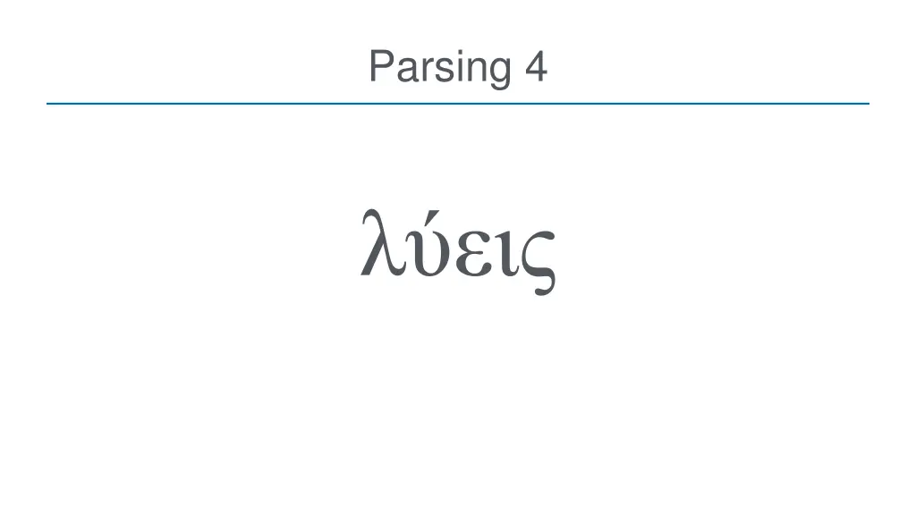 parsing 4