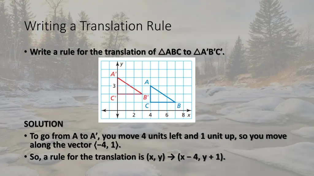writing a translation rule