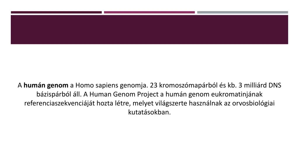 a hum n genom a homo sapiens genomja 23 kromosz