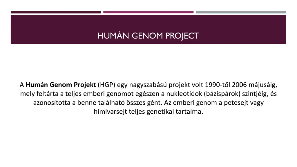 hum n genom project