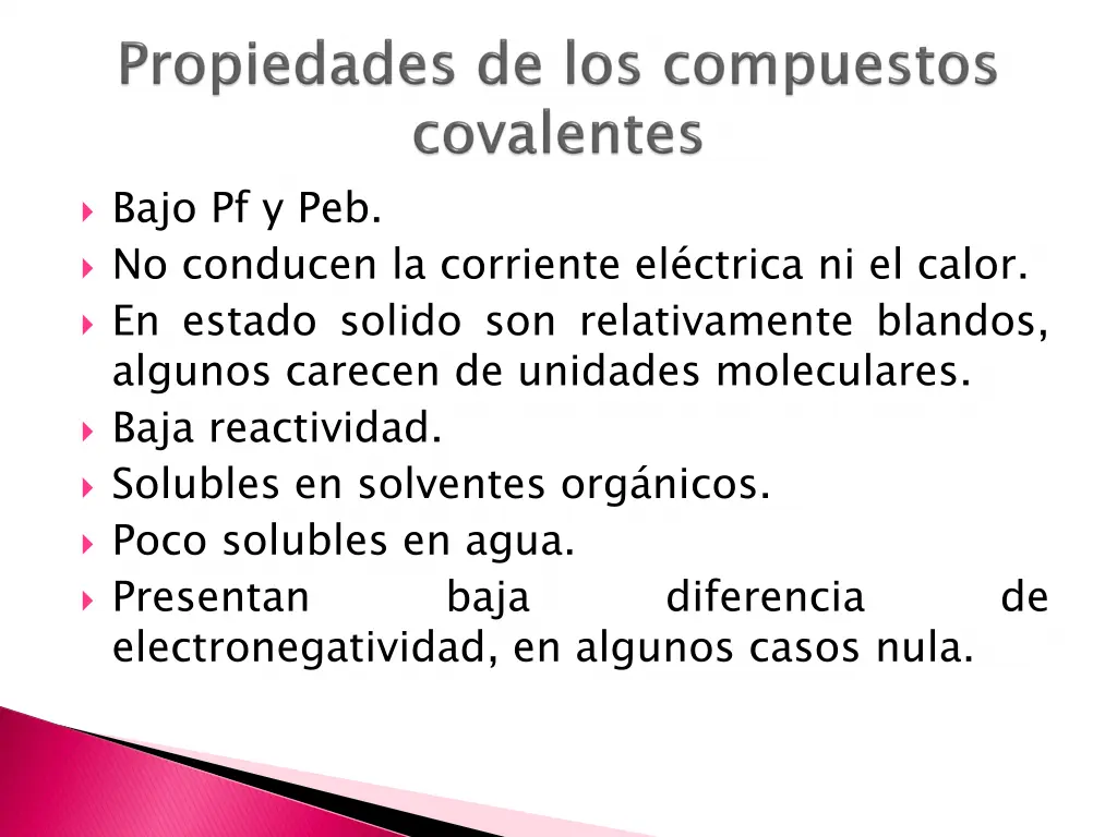 bajo pf y peb no conducen la corriente el ctrica