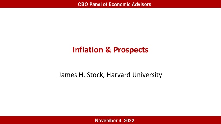 cbo panel of economic advisors