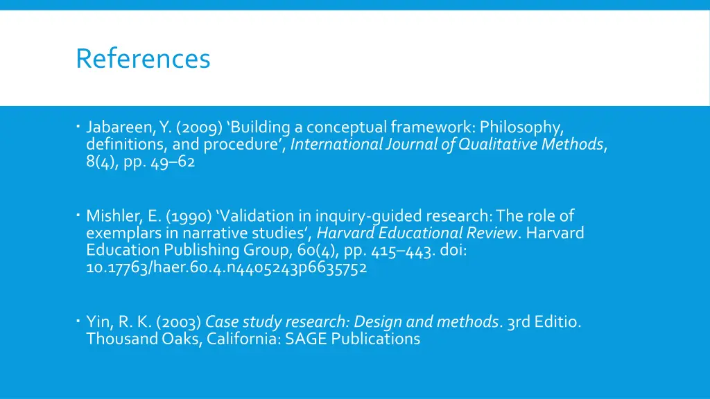 references