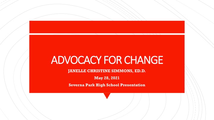 advocacy for change advocacy for change janelle