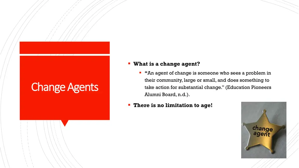 what is a change agent an agent of change