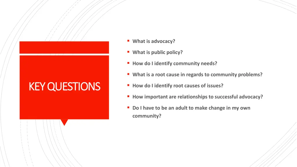 what is advocacy