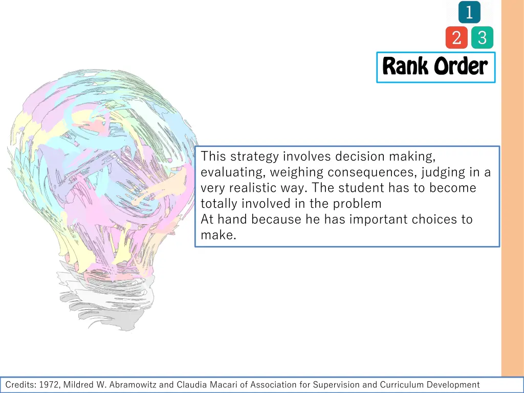 this strategy involves decision making evaluating