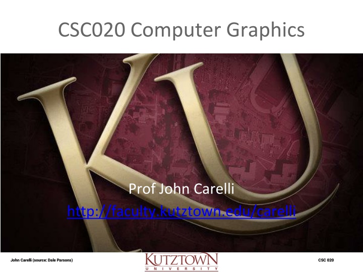 csc020 computer graphics