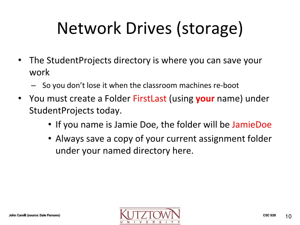 network drives storage