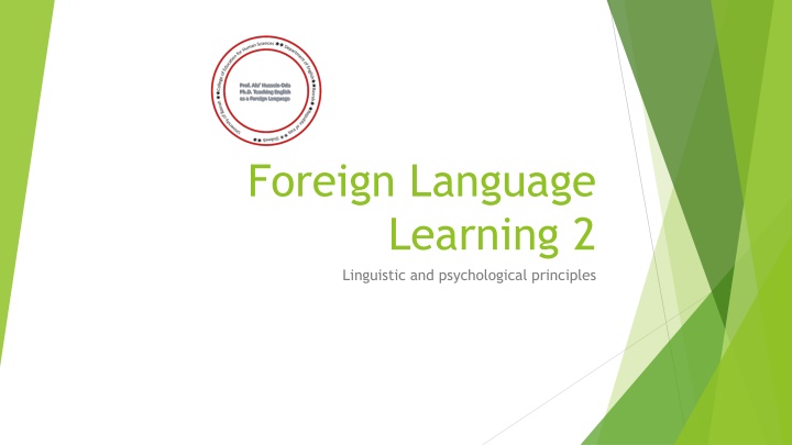 foreign language learning 2 linguistic