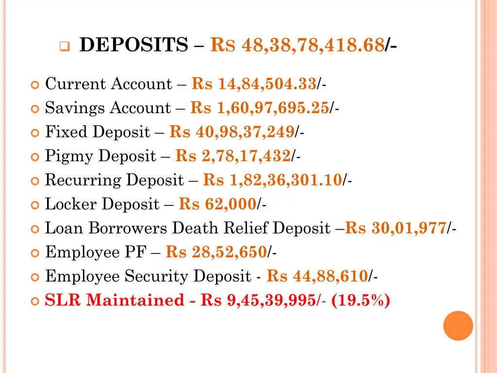 deposits r s 48 38 78 418 68
