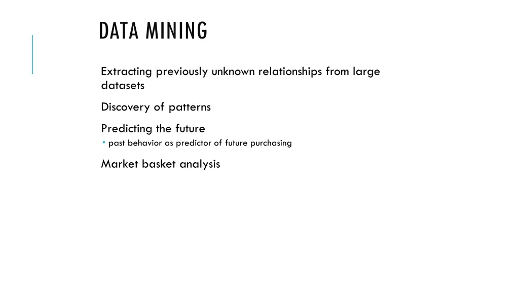 data mining