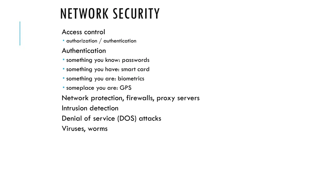 network security