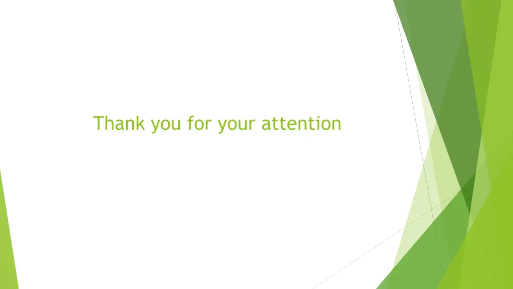 thank you for your attention