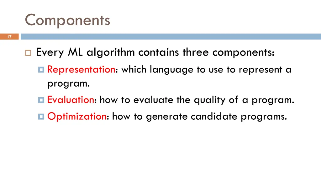 components