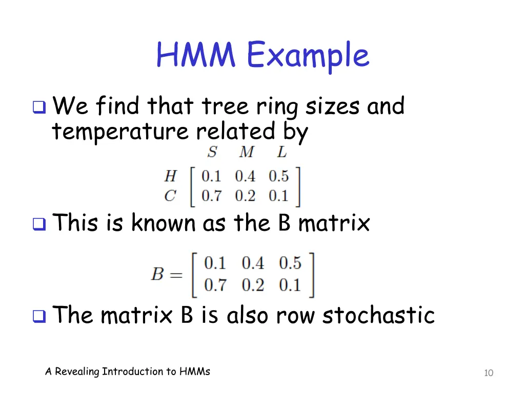 hmm example 2