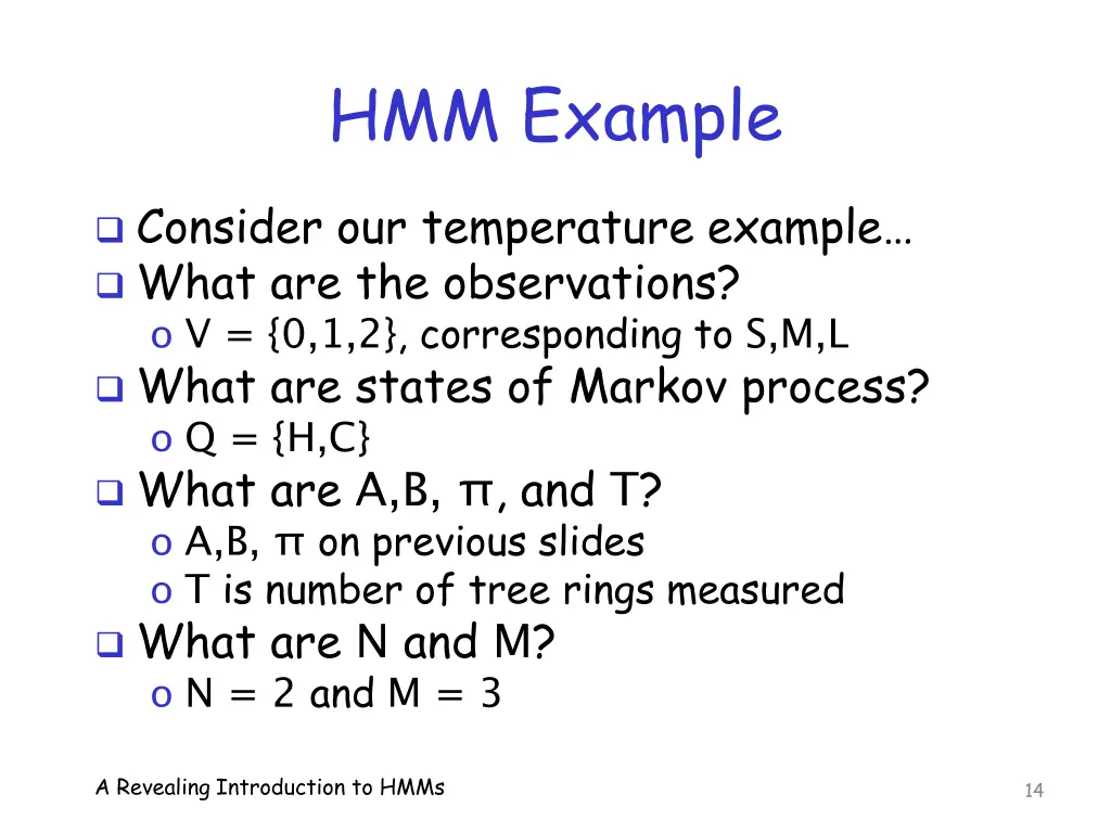 hmm example 4