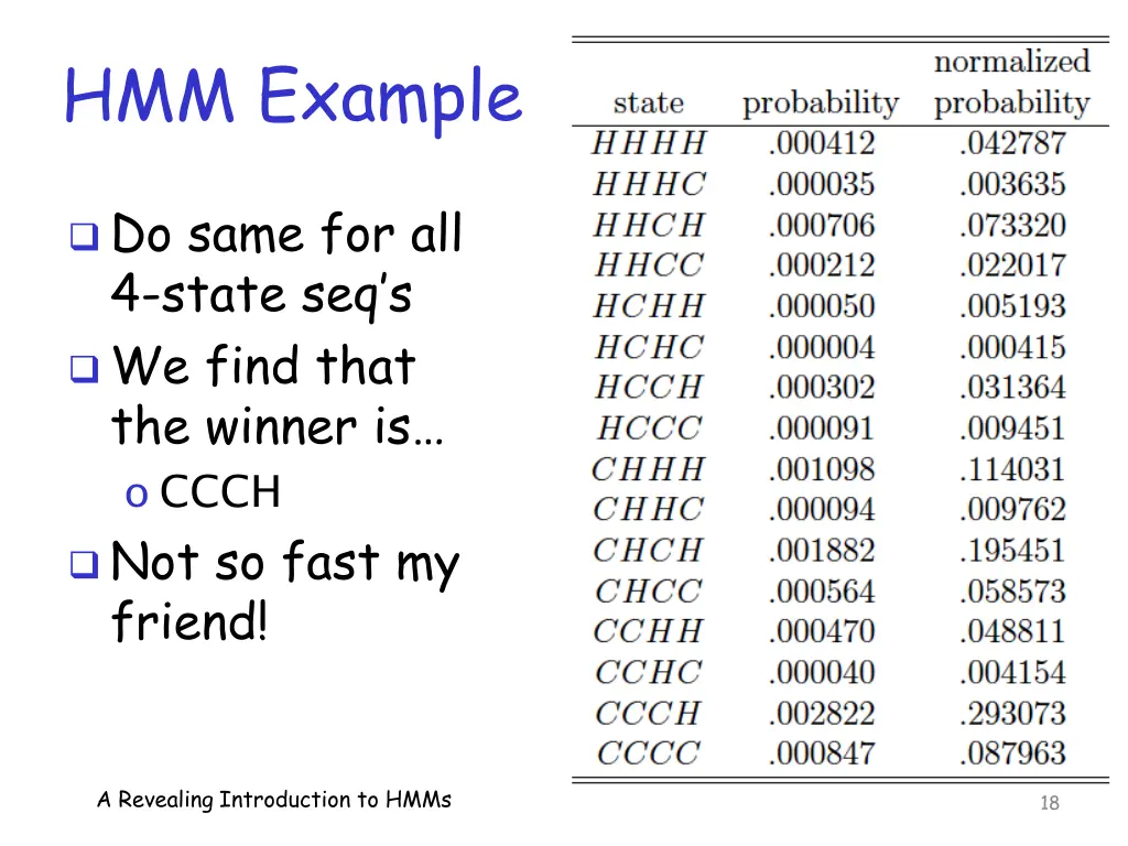 hmm example 7