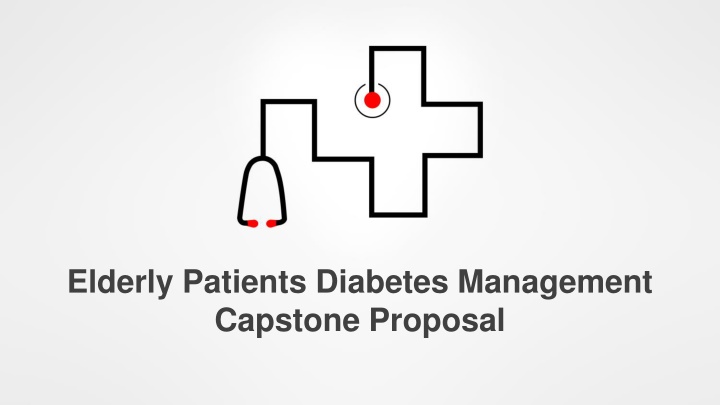 elderly patients diabetes management capstone