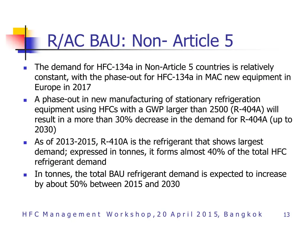 r ac bau non article 5