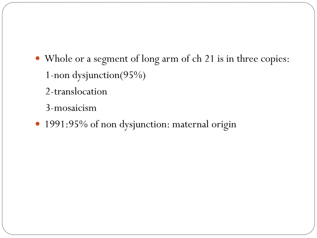 whole or a segment of long