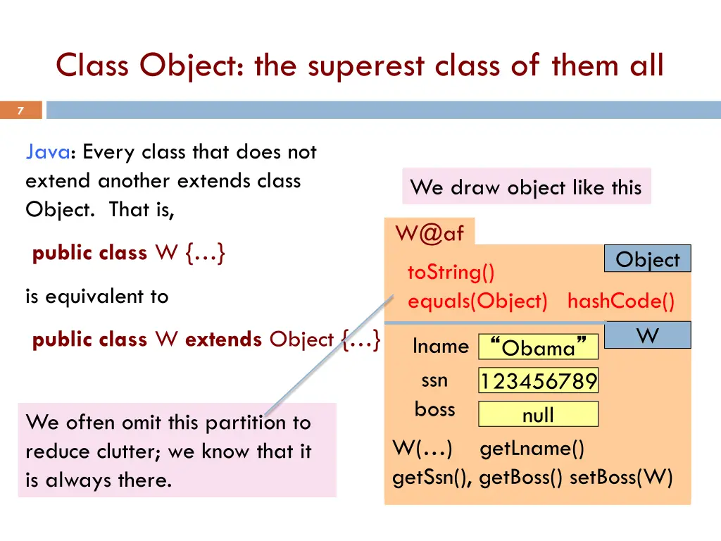 class object the superest class of them all