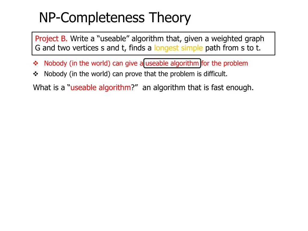 np completeness theory 25